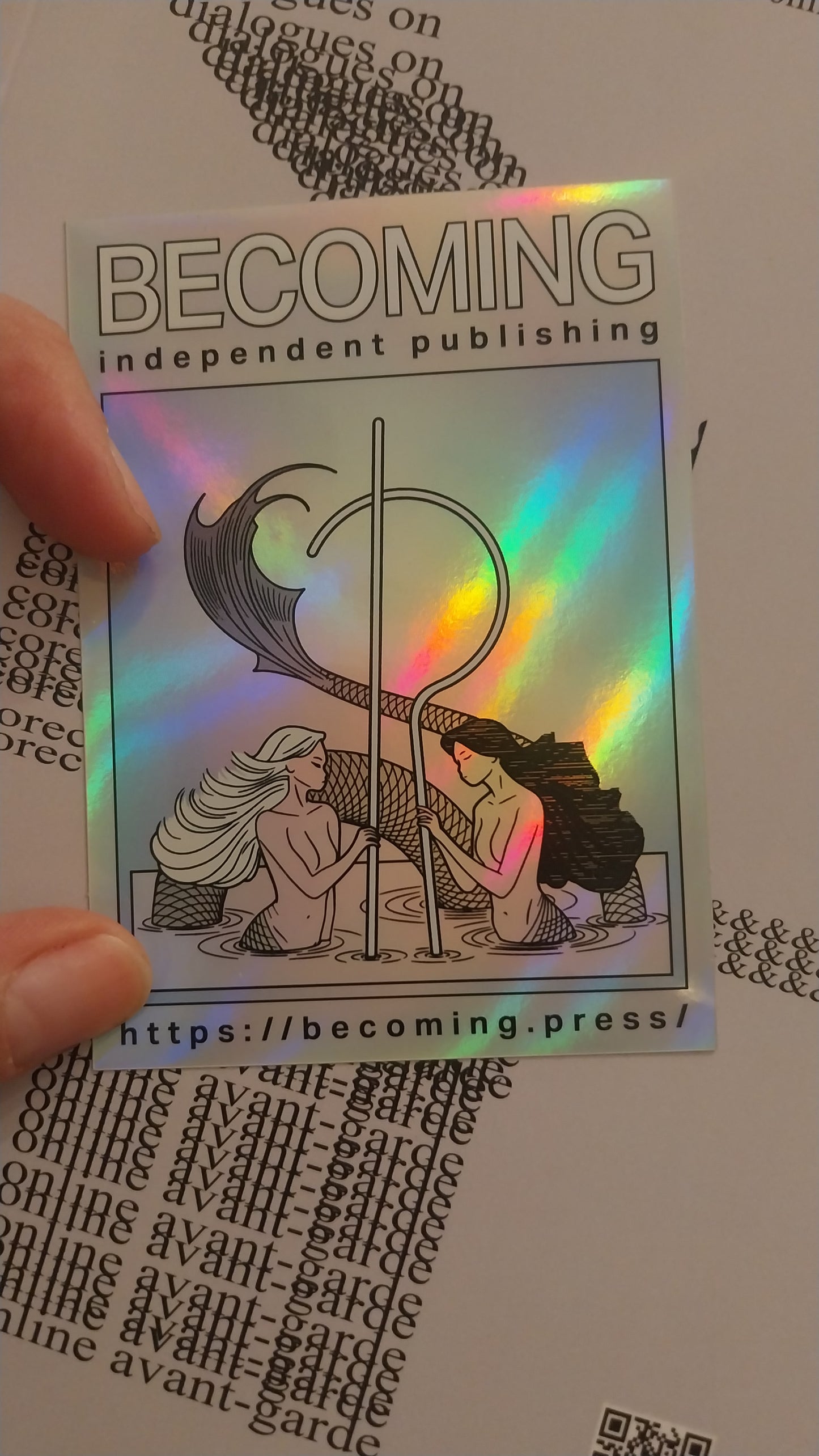 Becoming TETHYS sticker
