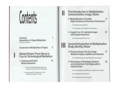Multiplication of Organs Manifesto: Body, Technology, Identity, Desire (2025) by Christian Nirvana Damato
