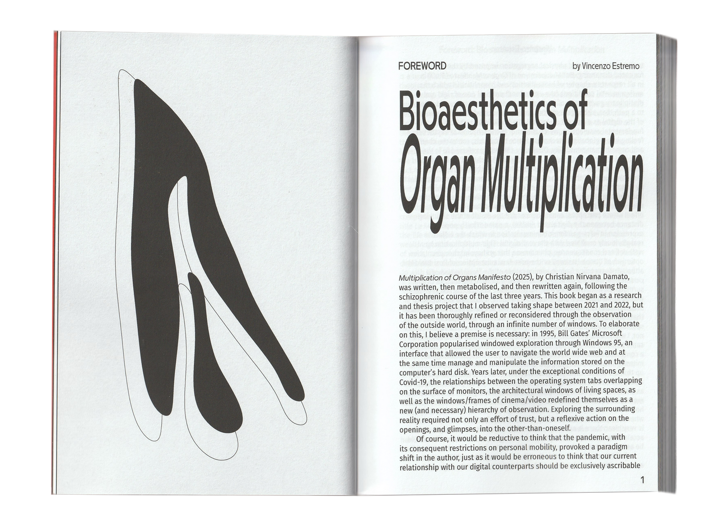 Multiplication of Organs Manifesto: Body, Technology, Identity, Desire (2025) by Christian Nirvana Damato