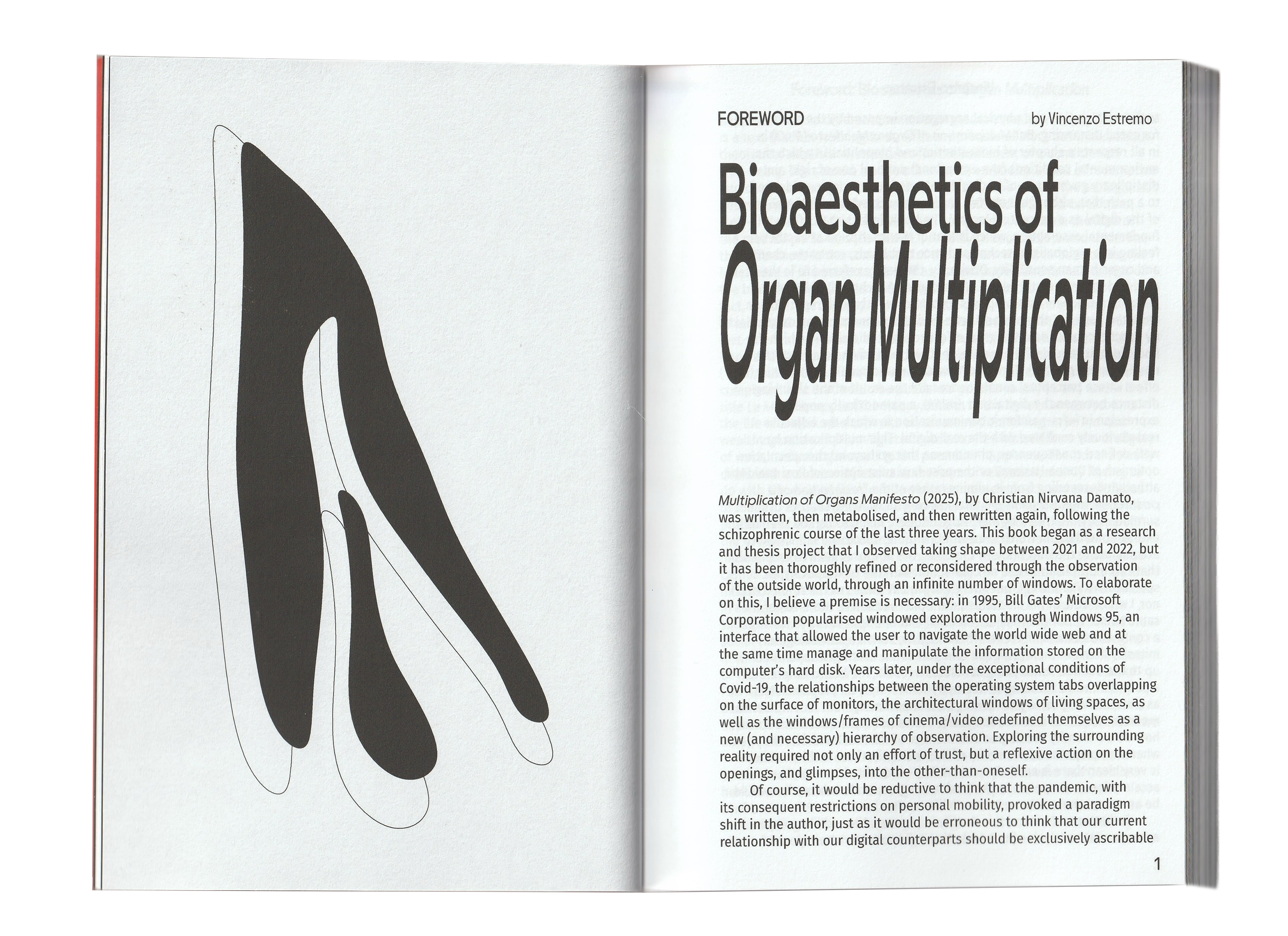 Multiplication of Organs Manifesto: Body, Technology, Identity, Desire (2025) by Christian Nirvana Damato