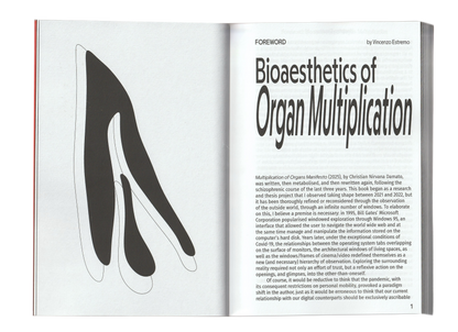 Multiplication of Organs Manifesto: Body, Technology, Identity, Desire (2025) by Christian Nirvana Damato