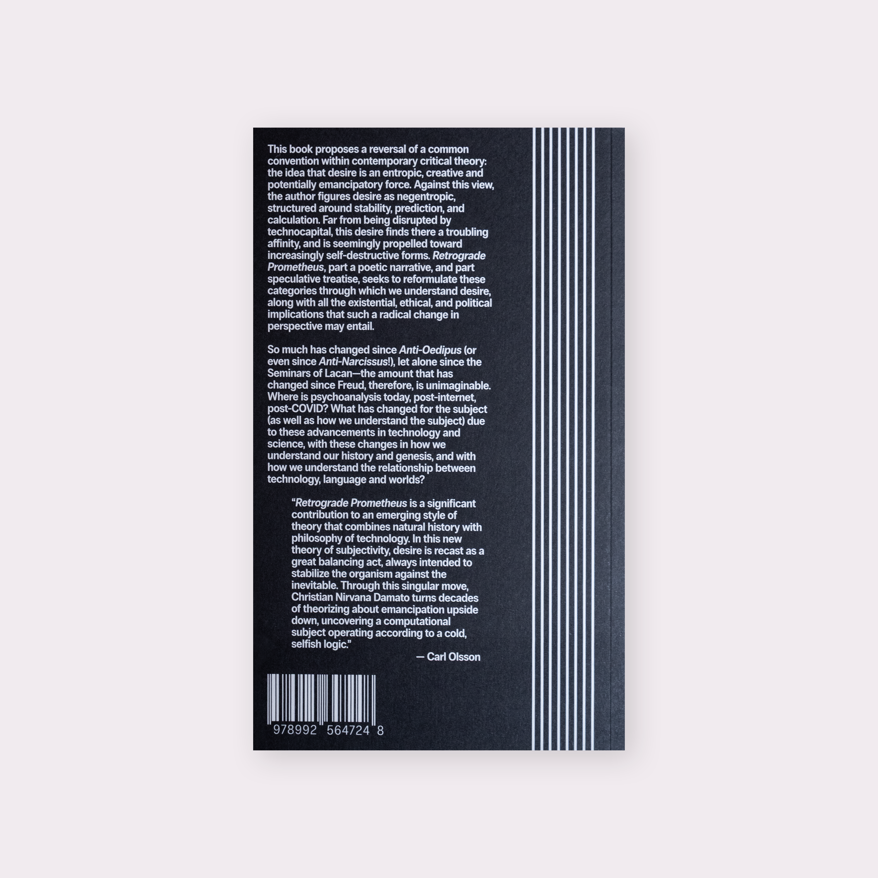 Retrograde Prometheus: Subjectivity & Computation (2026) by Christian Nirvana Damato