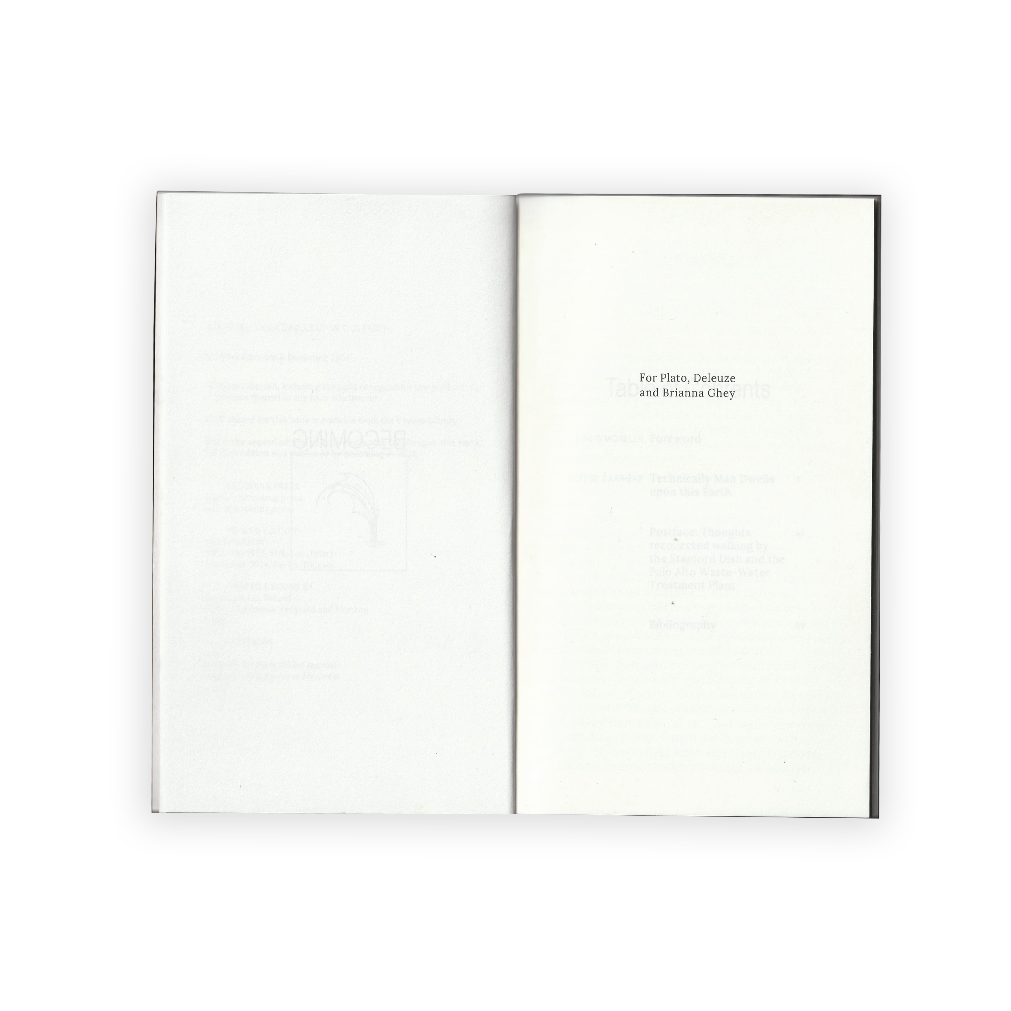 Technically Man Dwells upon this Earth (2023) by Ulysse Carrière