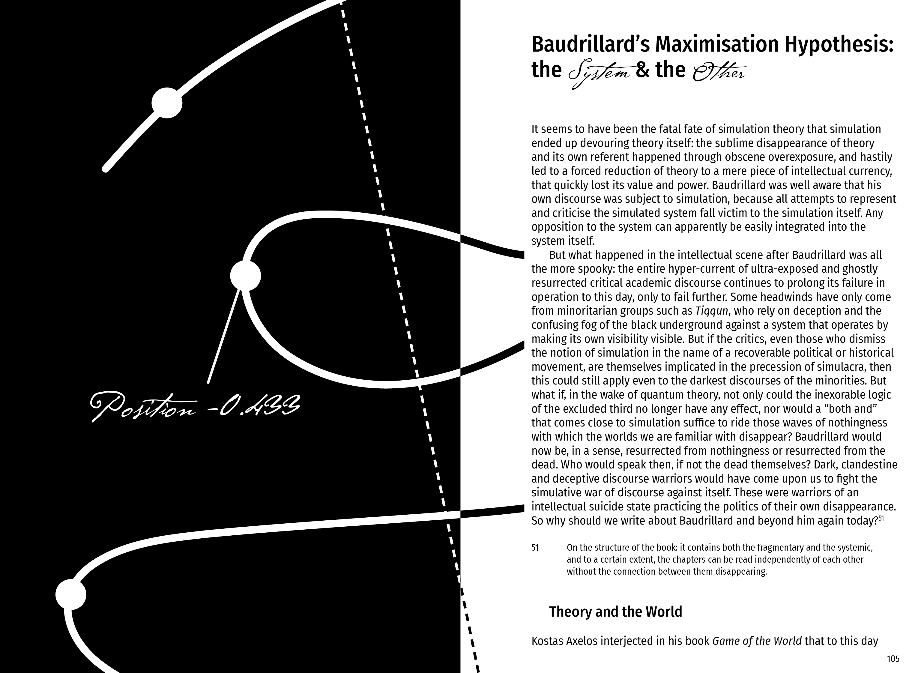 In the Delirium of the Simulation: Baudrillard Revisited (2024) by Achim Szepanski