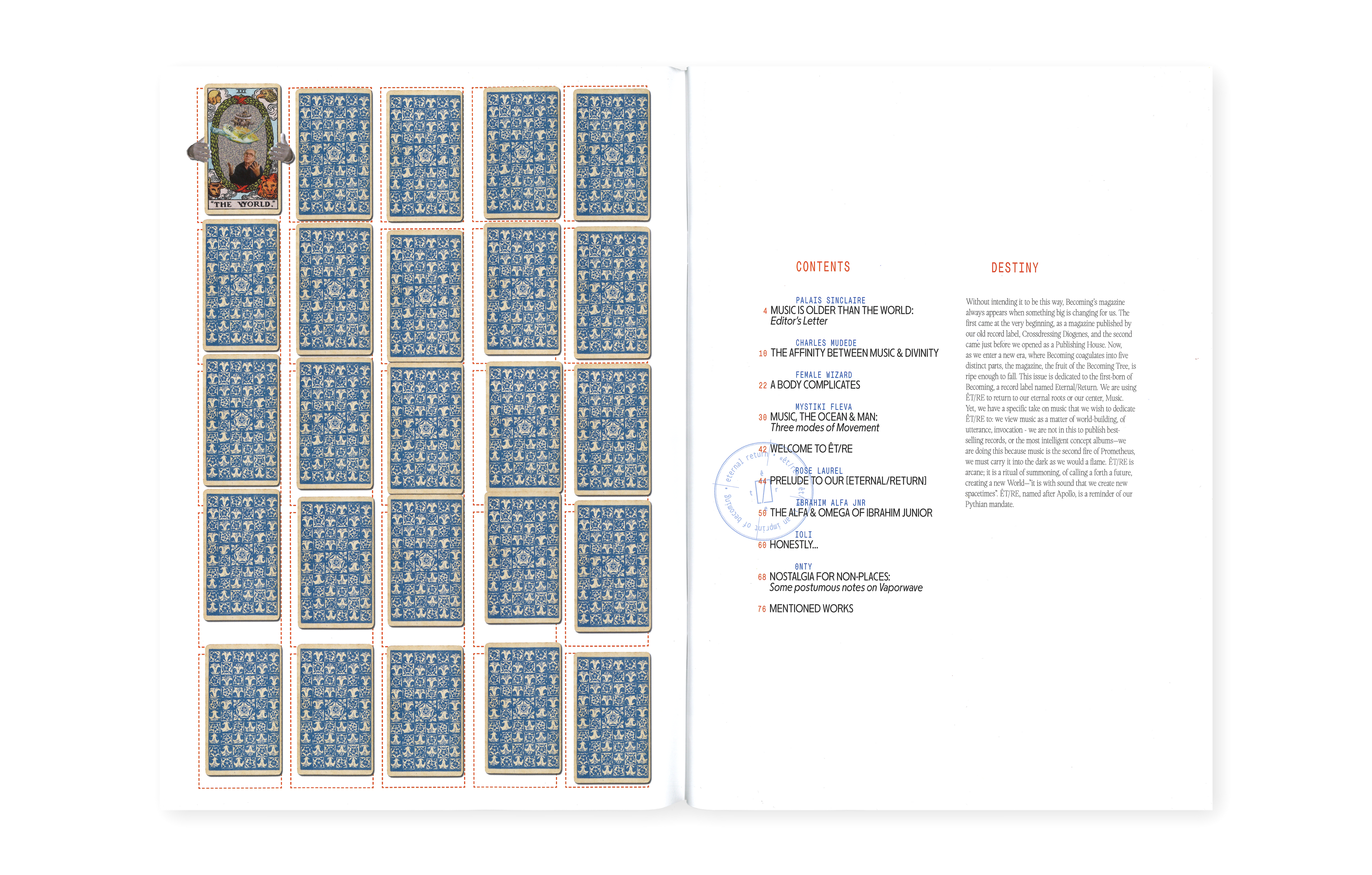 Issue Two: Becoming-ÊT/RE