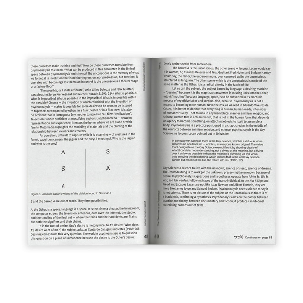 Unconscious/Television (2nd Edition) by Lucas Ferraço Nassif