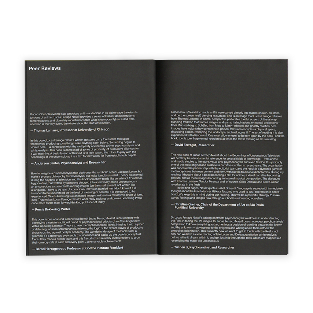 Unconscious/Television (2nd Edition) by Lucas Ferraço Nassif